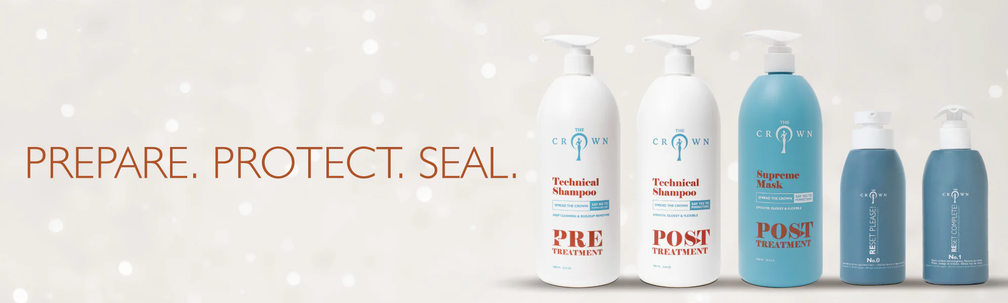 Gamme Outils Techniques The Crown Pro - Prepare. Protect. Seal.